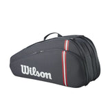 Raquetero Wilson Team 6 Raquetas 2025 Negro