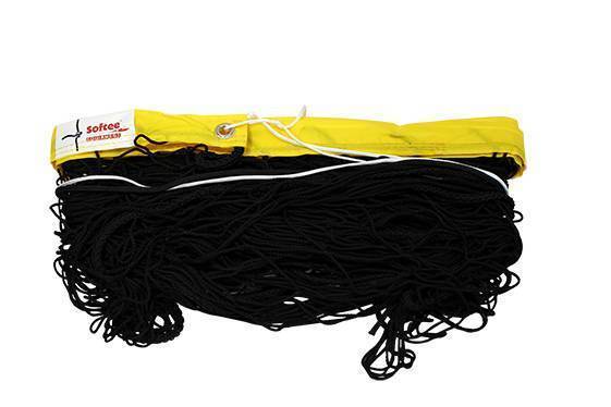 Beach Volleyball and Beach Tennis Net 3mm Premium Line Yellow Tape