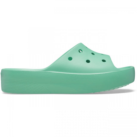 Sandalias Crocs Classic Platform W Verde