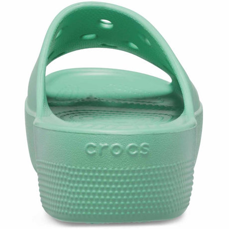 Sandalias Crocs Classic Platform W Verde