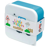 Set de 3 Fiambreras Táper Infantiles M/L/XL Pequeños Tractores