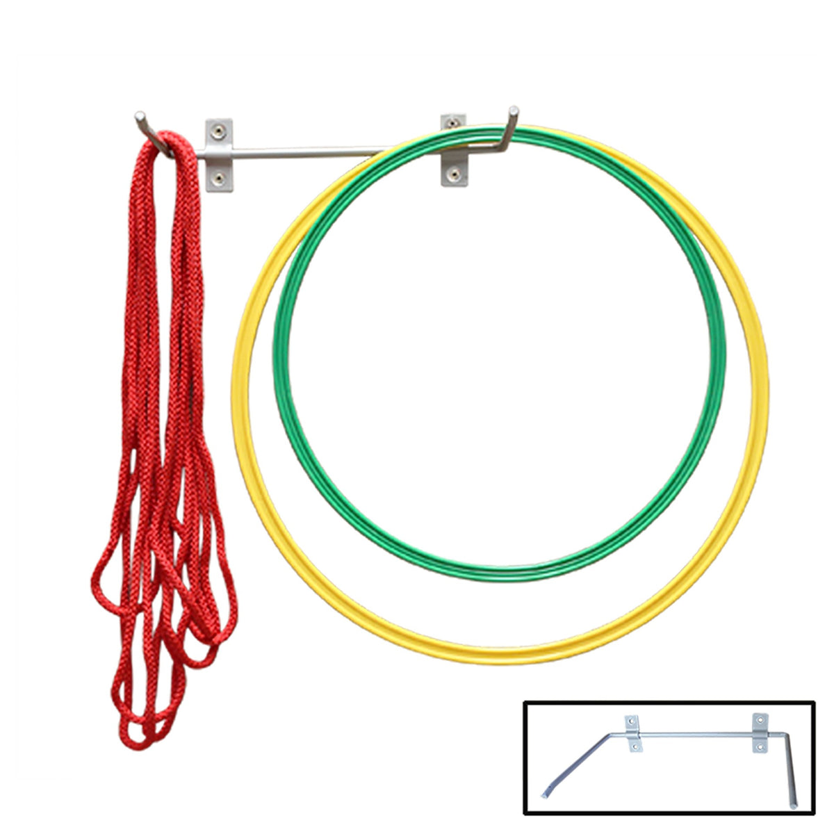 Soporte Metalico Colchonetas Aros Y Cuerdas New