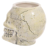 Caneca de Cerâmica 3D com Forma de Caveira Antiga
