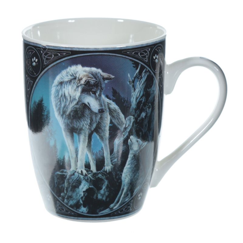 Caneca de Porcelana Lobo Guia Lisa Parker
