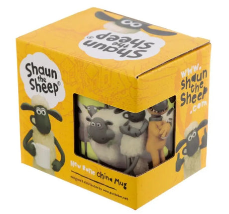 Taza de Porcelana Oveja Shaun Verde