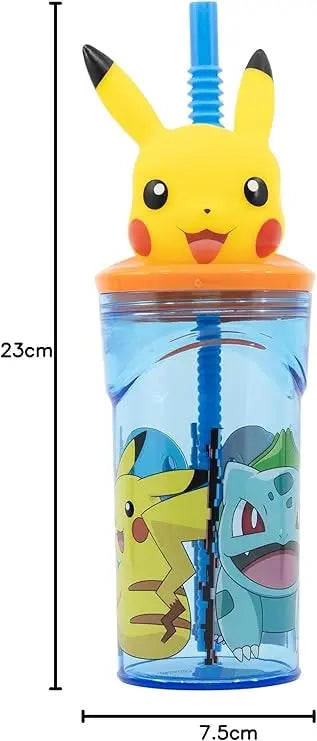 Vaso Pokémon 3D 360ml