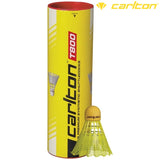 Volantes Badmínton Carlton T800 6u Amarelo