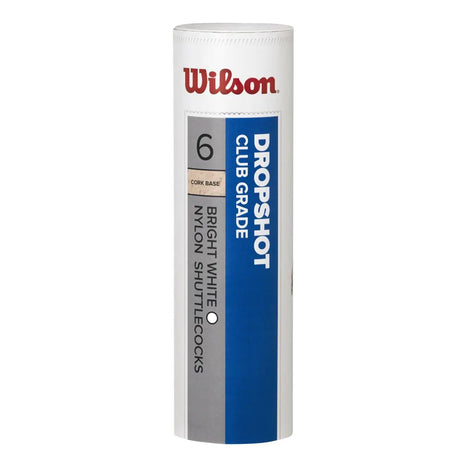 Volantes Bádminton Wilson Dropshot tubo 6
