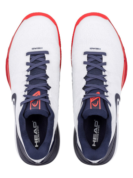 Zapatillas Head Revolt Pro 5.0 Clay Hombre Blanco/Marino