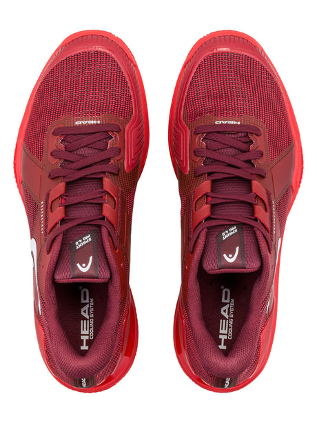 Zapatillas Head Sprint Pro 4.0 Clay Hombre Rojo