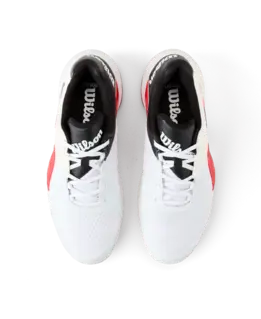 Zapatillas Pádel Wilson Bela Tour v2 Blanco/Rojo/Negro Hombre