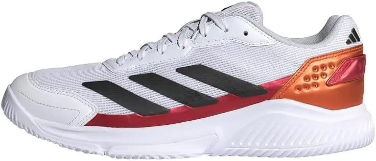 Zapatillas Pádel adidas Courtquick Hombre Blanco / Negro / Naranja brillante
