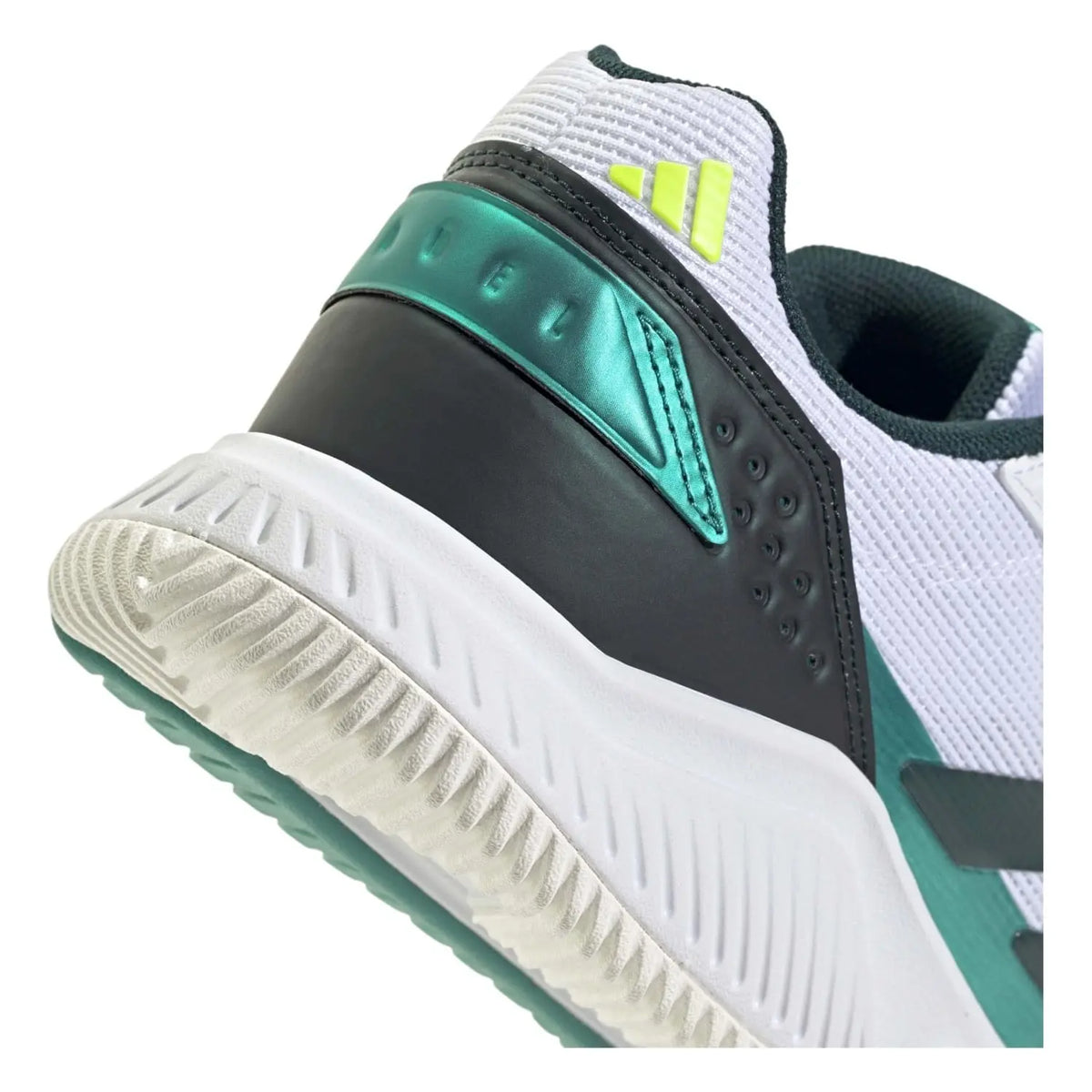 Zapatillas Pádel adidas Courtquick Hombre Blanco/Verde