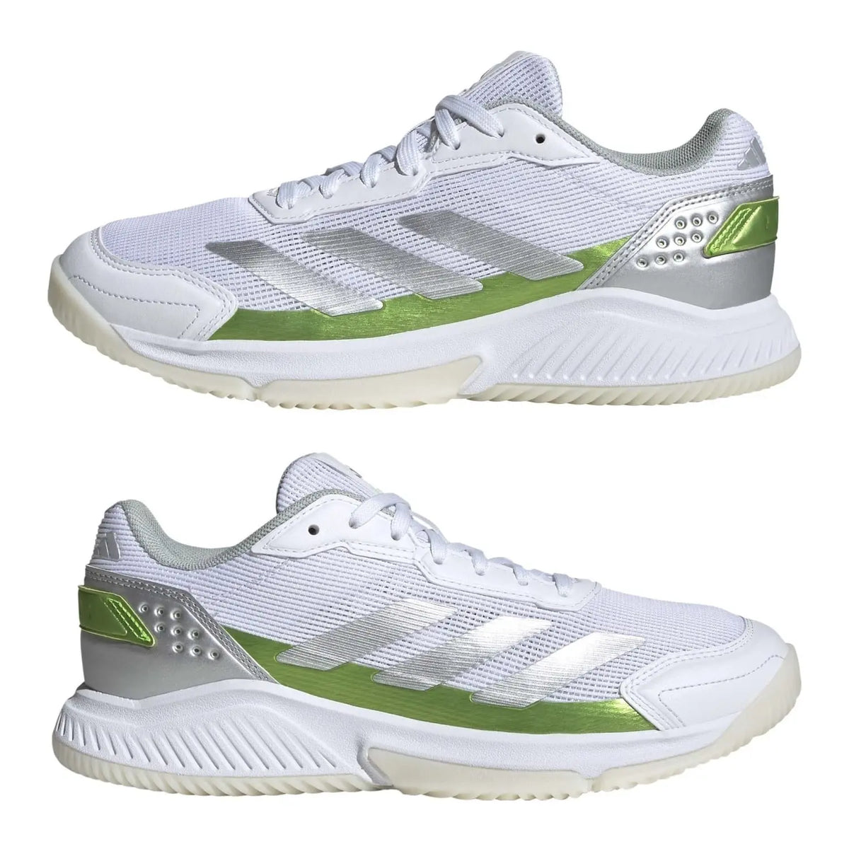 adidas Courtquick Women's Padel Shoes White/Lime