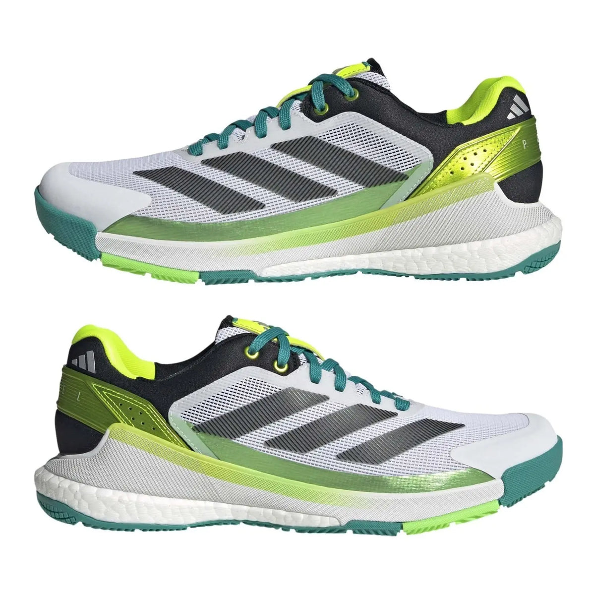 Zapatillas Pádel adidas Crazyquick Boost Hombre Blanco/Negro/Lima