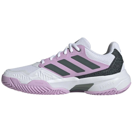 Zapatillas Tenis adidas Courtjam Control Mujer Blanco/Lila