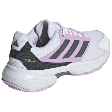 Zapatillas Tenis adidas Courtjam Control Mujer Blanco/Lila
