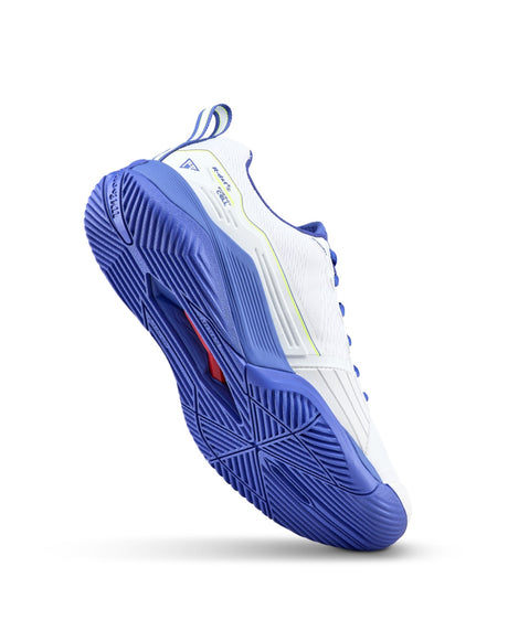 Zapatillas Wilson Rush Pro 4.5 Clay Blanco/Azul/Amarillo Hombre