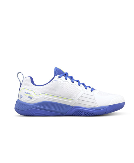 Zapatillas Wilson Rush Pro 4.5 Clay Blanco/Azul/Amarillo Hombre