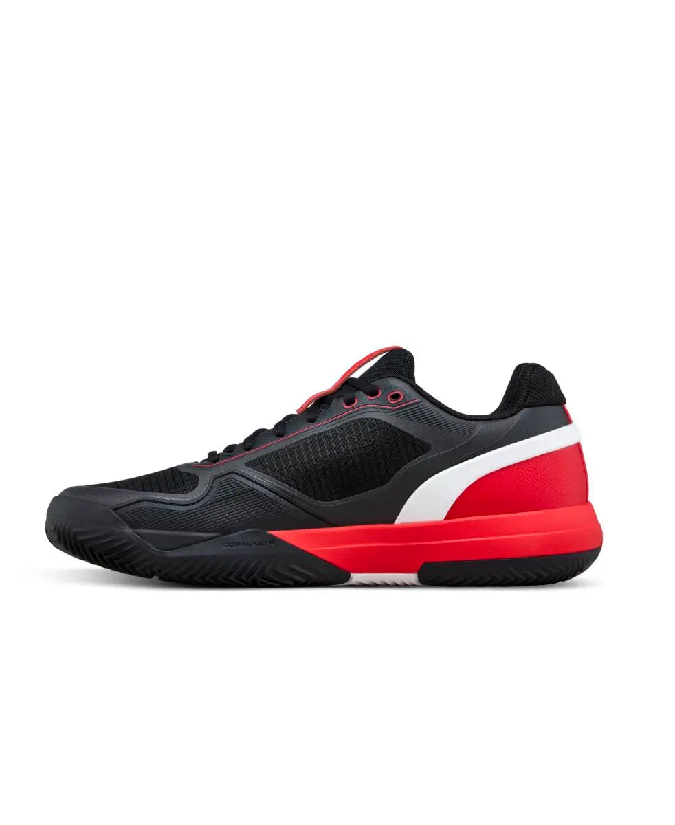 Wilson Rush Pro 5 Clay Tennis Shoes Black/Red