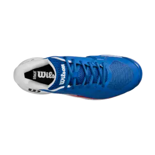 Zapatillas Wilson Rush Pro Ace Clay Azul/Blanco/Rojo Hombre