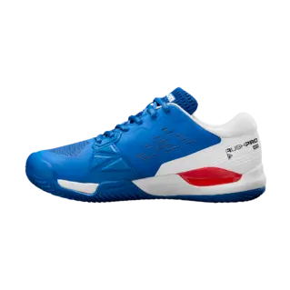 Zapatillas Wilson Rush Pro Ace Clay Azul/Blanco/Rojo Hombre