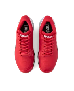 Sapatilhas Wilson Rush Pro Ace Clay Vermelho/Branco/Preto Homem