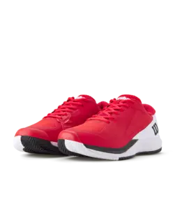 Sapatilhas Wilson Rush Pro Ace Clay Vermelho/Branco/Preto Homem
