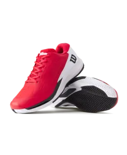 Zapatillas Wilson Rush Pro Ace Clay Rojo/Blanco/Negro Hombre