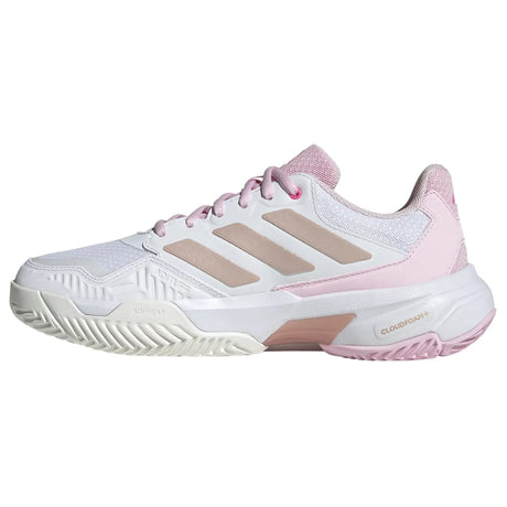 Zapatillas adidas CourtJam Control 3 Mujer Blanco/Rosa