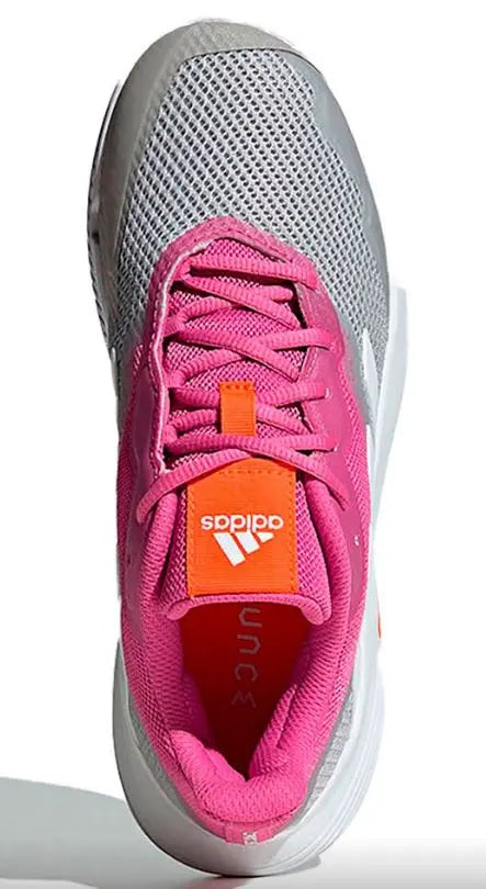 Sapatilhas adidas CourtJam Control W semi Pulse Mulher Cinzento Lilás