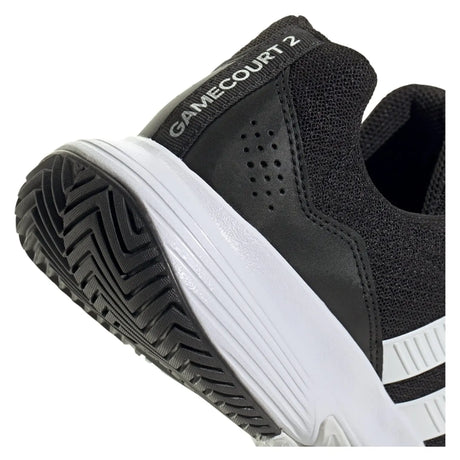 Zapatillas adidas Gamecourt 2 Hombre Negro/Blanco