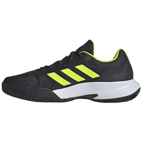 Zapatillas adidas Gamecourt Hombre Carbon/Lucid Lemon