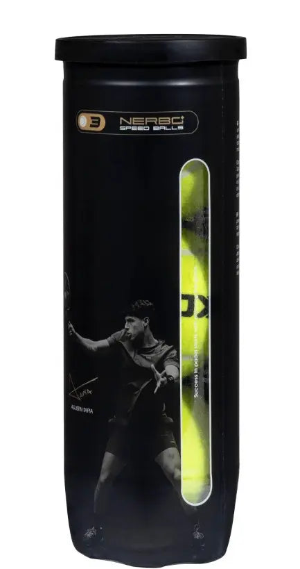 Nox Nerbo Speed Padel Balls Can of 3 Balls