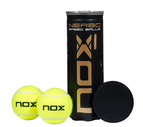 Nox Nerbo Speed Padel Balls Can of 3 Balls