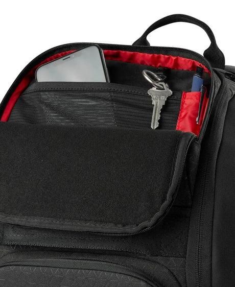 Mochila Wilson Clash V3 Negro/Rojo