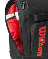 Mochila Wilson Clash V3 Preto/Vermelho