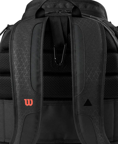 Mochila Wilson Clash V3 Negro/Rojo