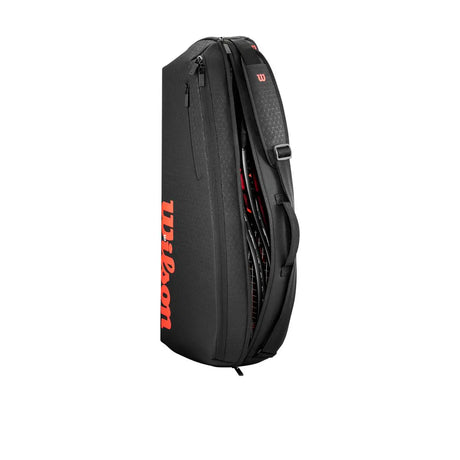 Raquetero Wilson Clash V3 3 Raquetas Negro/Rojo