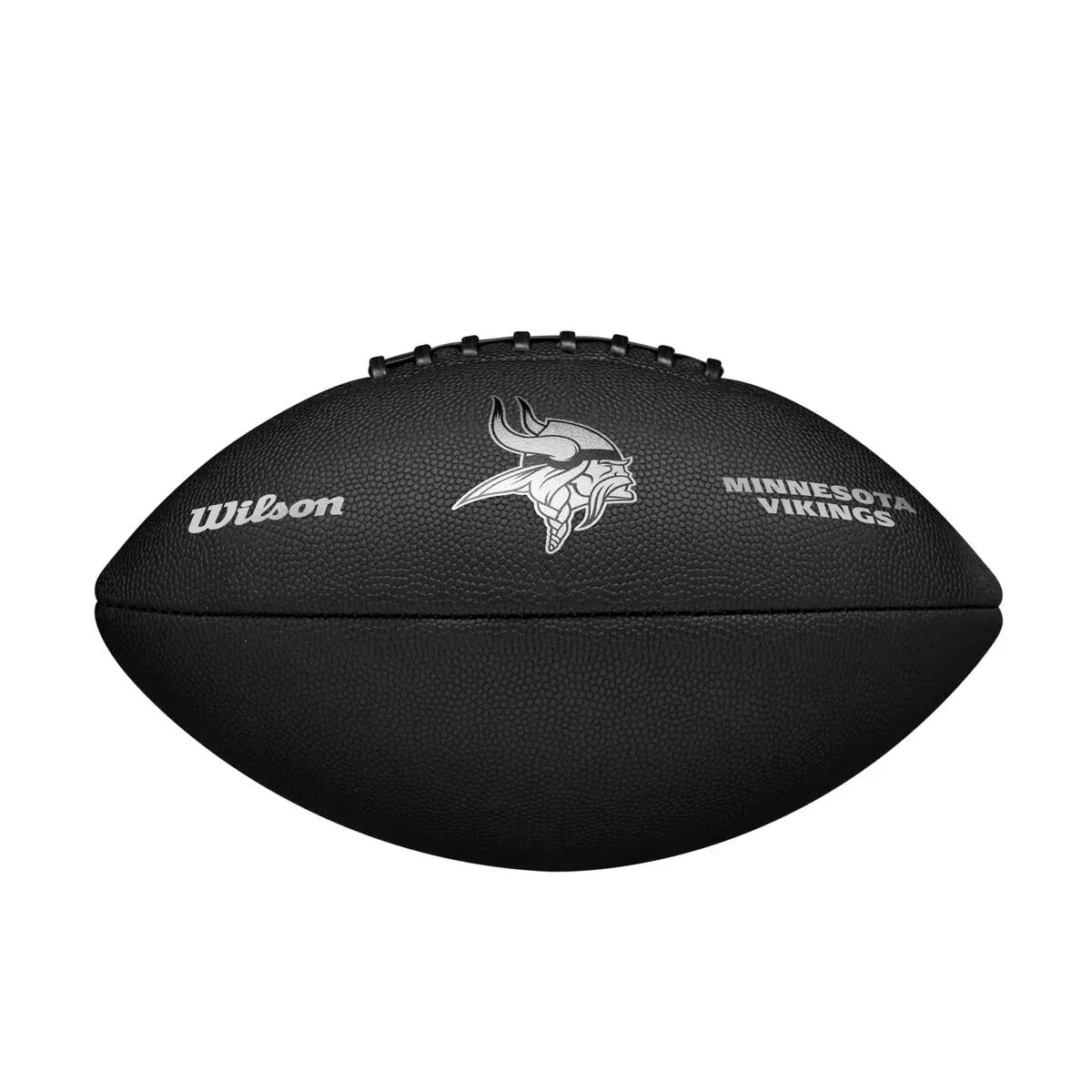 Balón Fútbol Americano Wilson Nfl Team Metallic Premiere Minnesota Vikings Official Negro