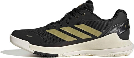 Zapatillas Adidas Crazyquick Lightstrike Pádel Hombre Negro/Dorado