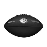 Bola de Futebol Americano Wilson NFL Team Metallic Premiere Pittsburgh Steelers Oficial Preta