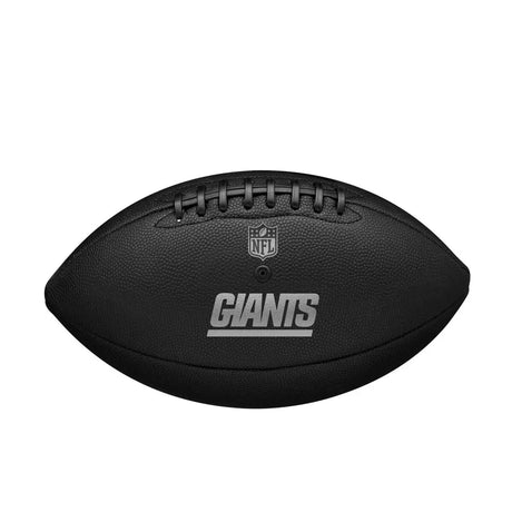 Balón Fútbol Americano Wilson Nfl Team Metallic Premiere New York Giants Official Negro