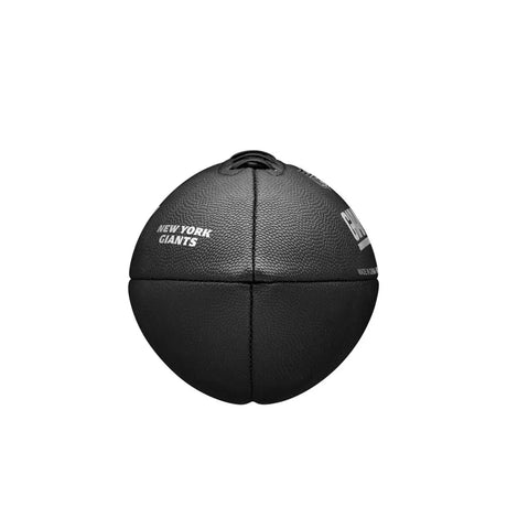 Balón Fútbol Americano Wilson Nfl Team Metallic Premiere New York Giants Official Negro