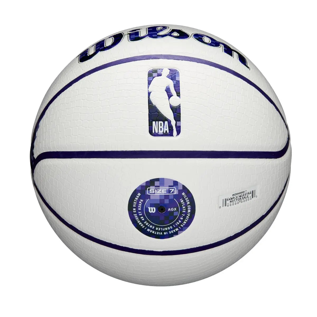 Bola de Basquetebol Wilson NBA Team Pixel L.A. Lakers Tamanho 7