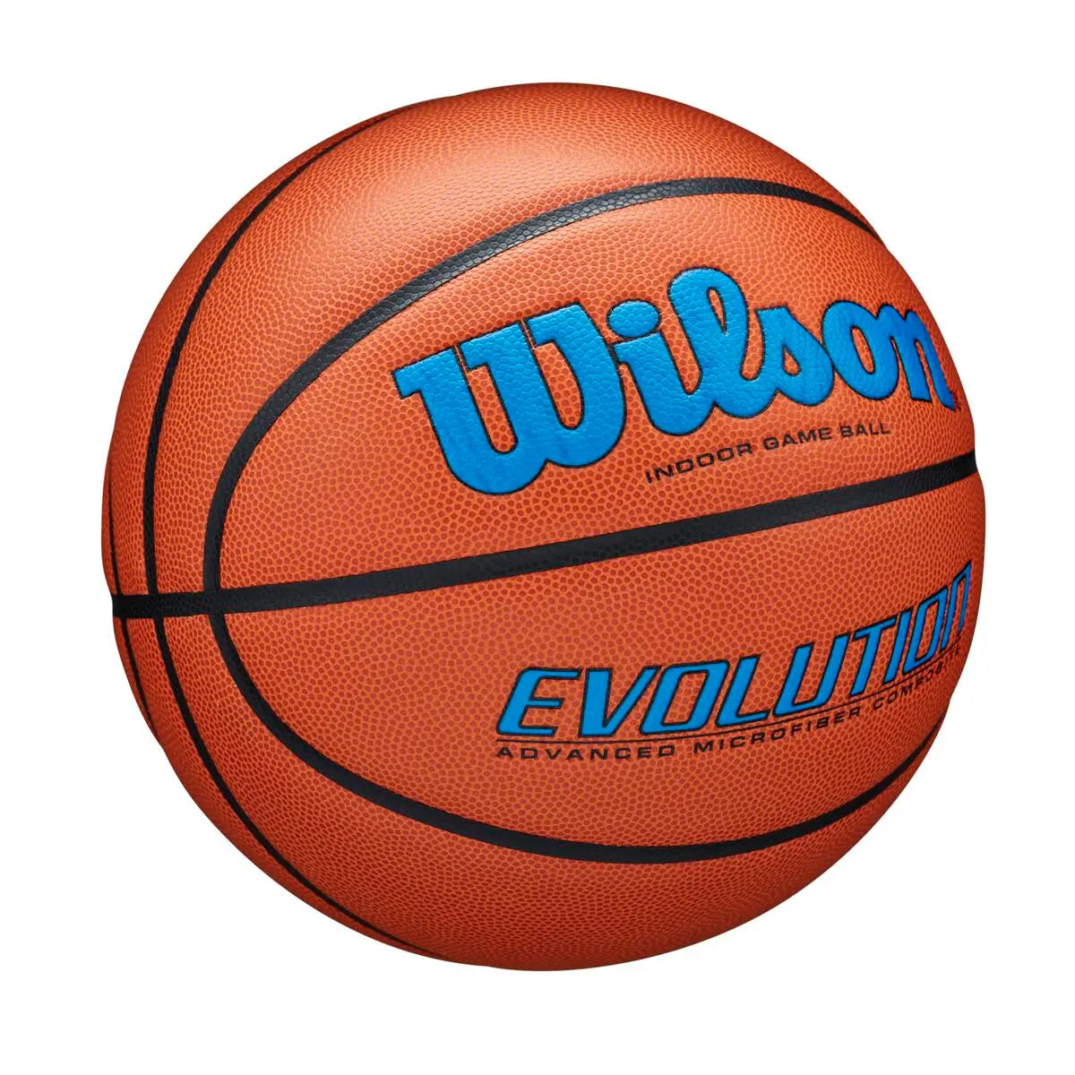 Balón Baloncesto Wilson Evolution 295 Letra Azul Talla 7