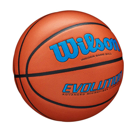 Balón Baloncesto Wilson Evolution 295 Letra Azul Talla 7