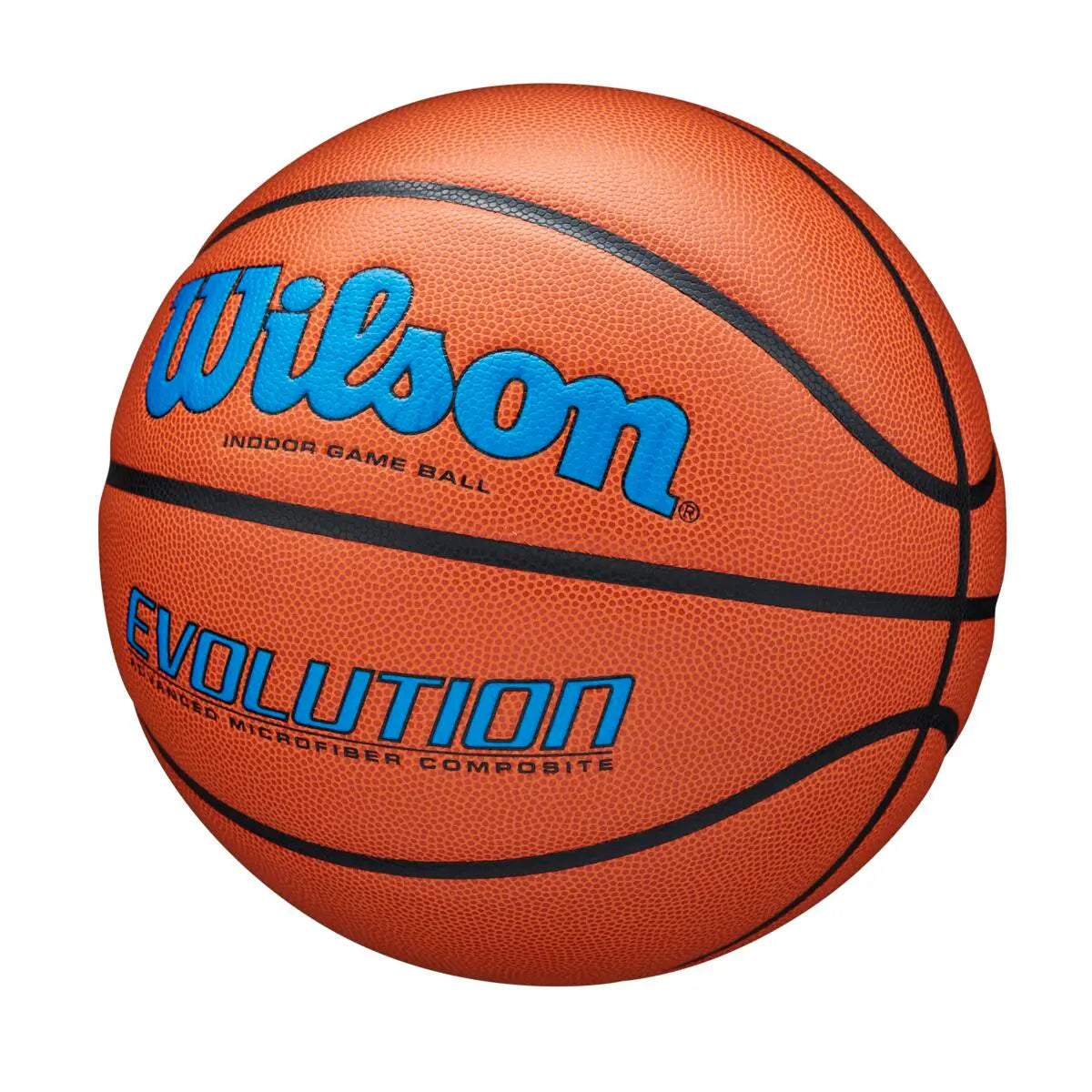 Balón Baloncesto Wilson Evolution 295 Letra Azul Talla 7