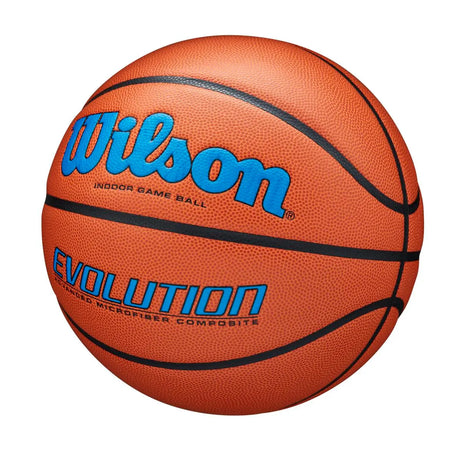 Balón Baloncesto Wilson Evolution 295 Letra Azul Talla 7