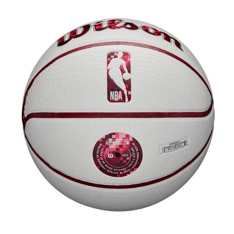 Wilson NBA Team Pixel Miami Heat Basketball Size 7